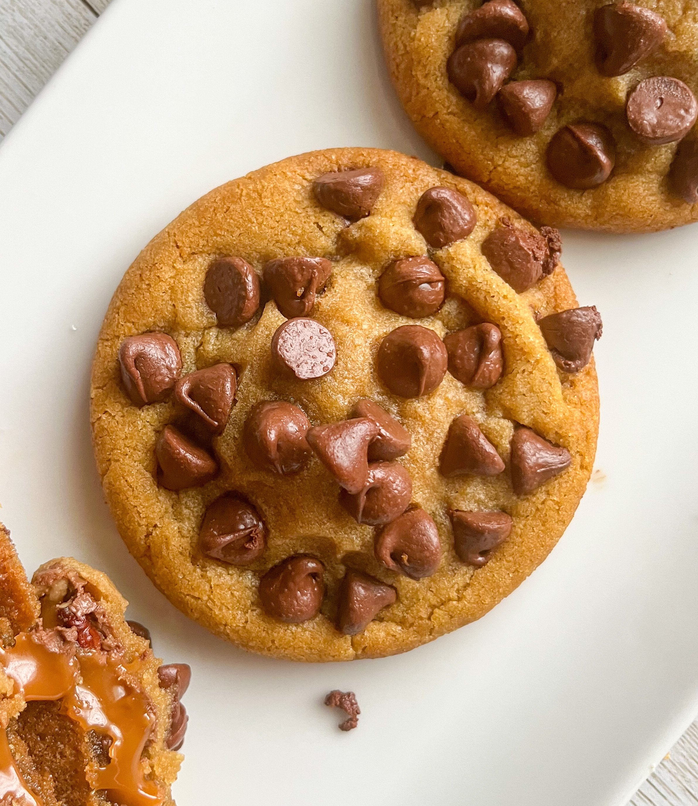 Chocolate Chip Stuffed Cookies