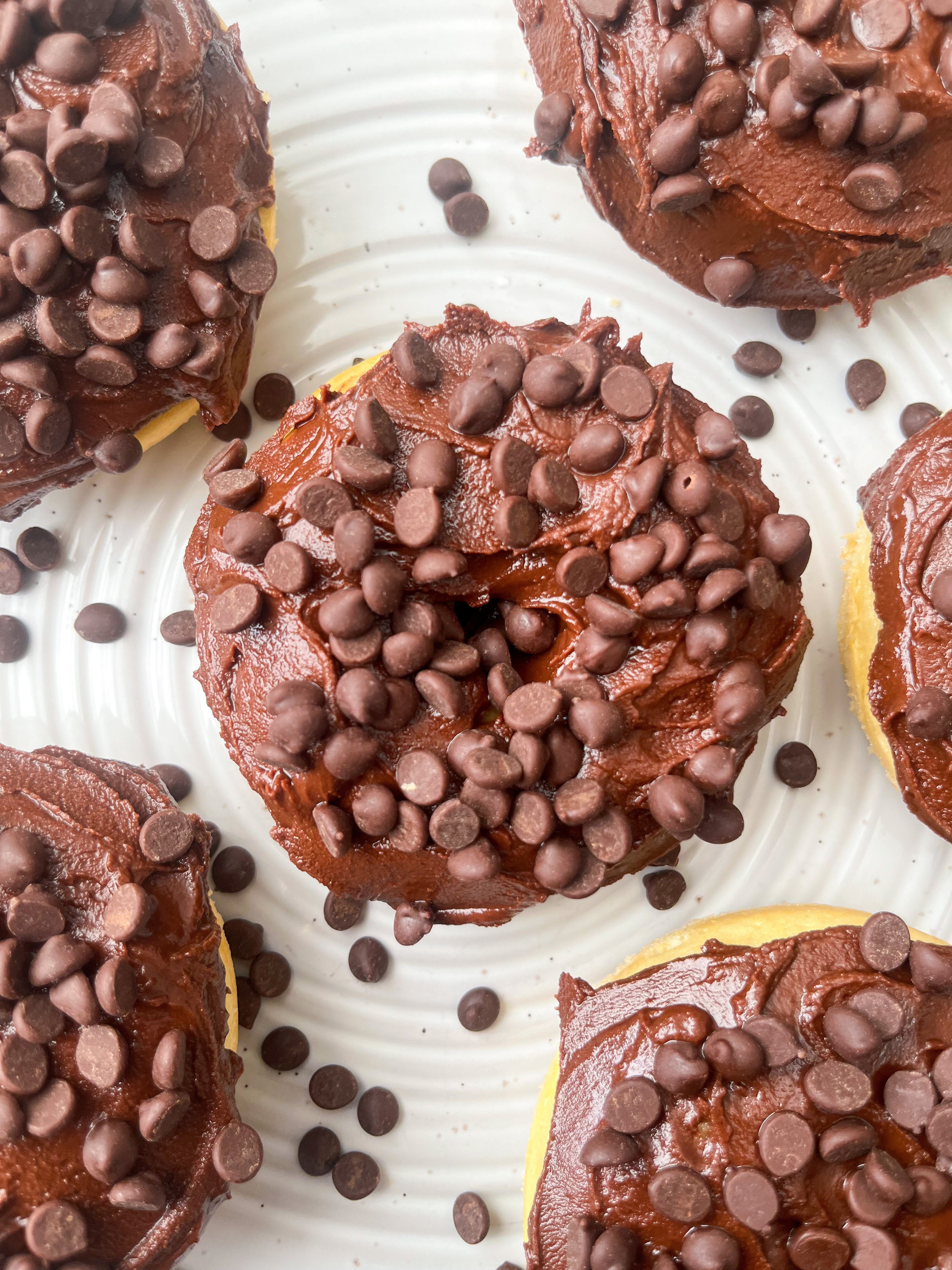 Chocolate Frosted Donuts