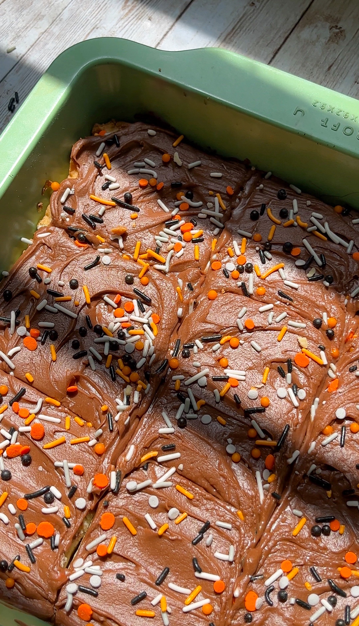 Halloween Cookie Bars