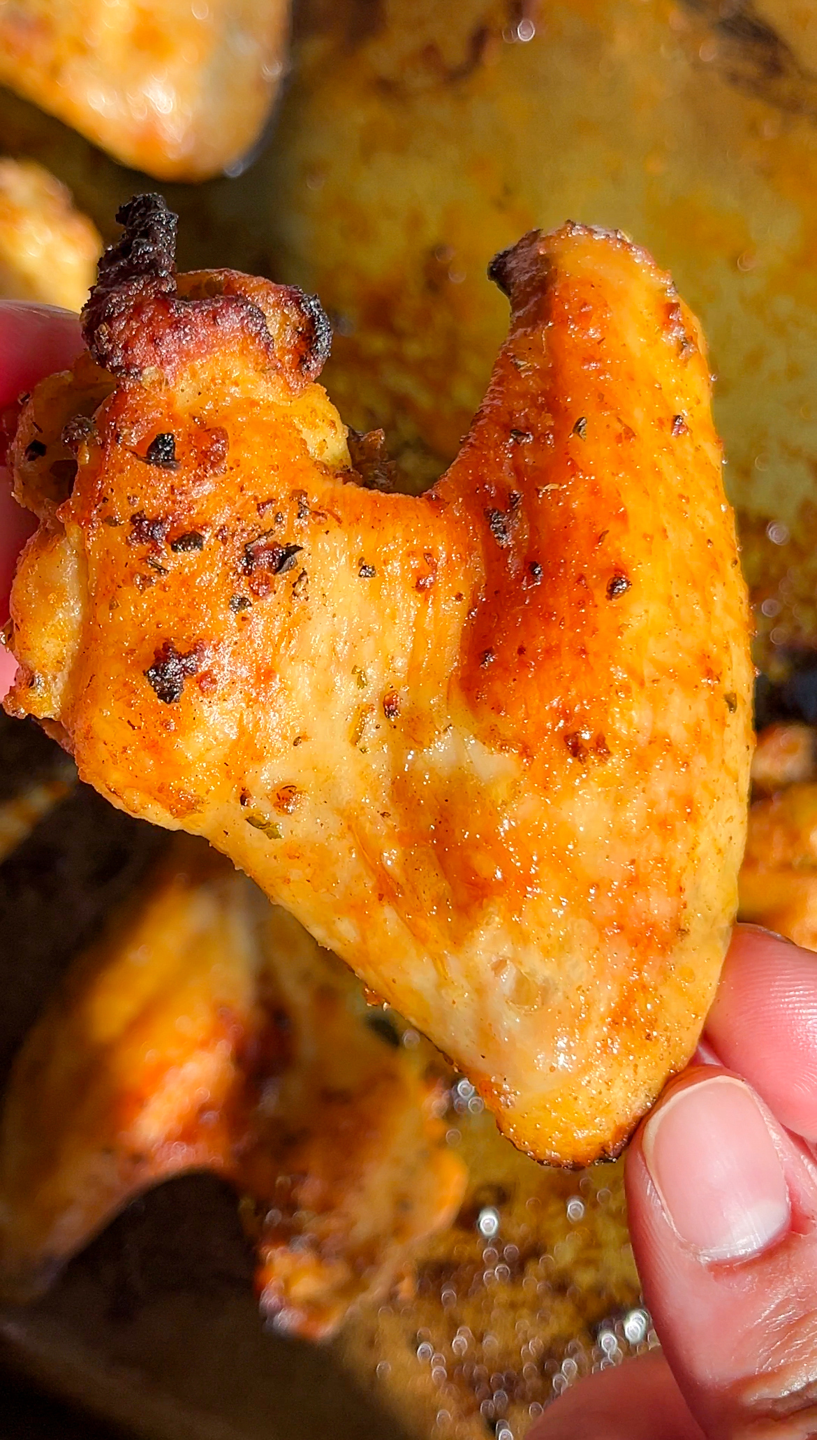 Oven Roasted Cajun Chicken Wings