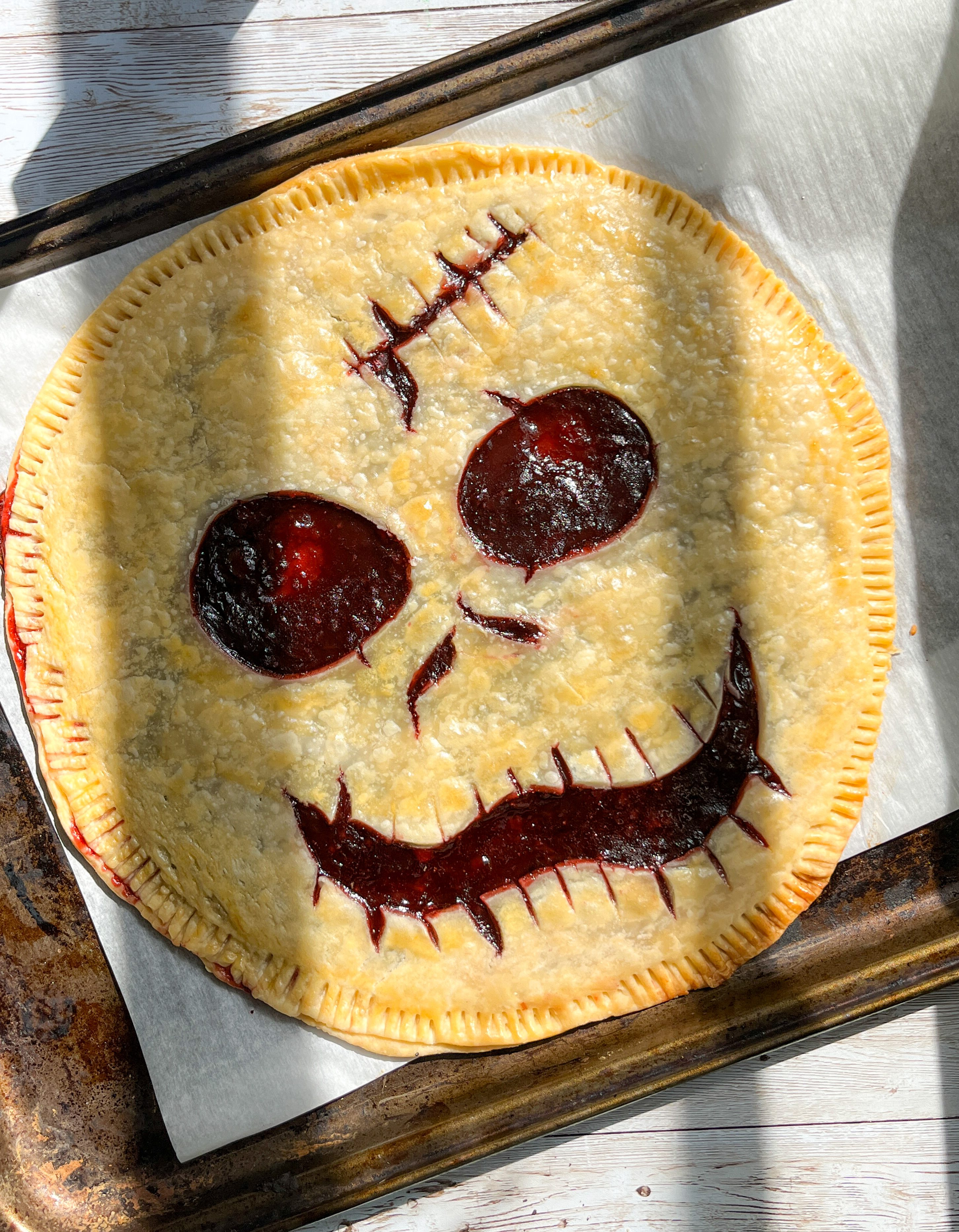 Spooky Face Pop Tart