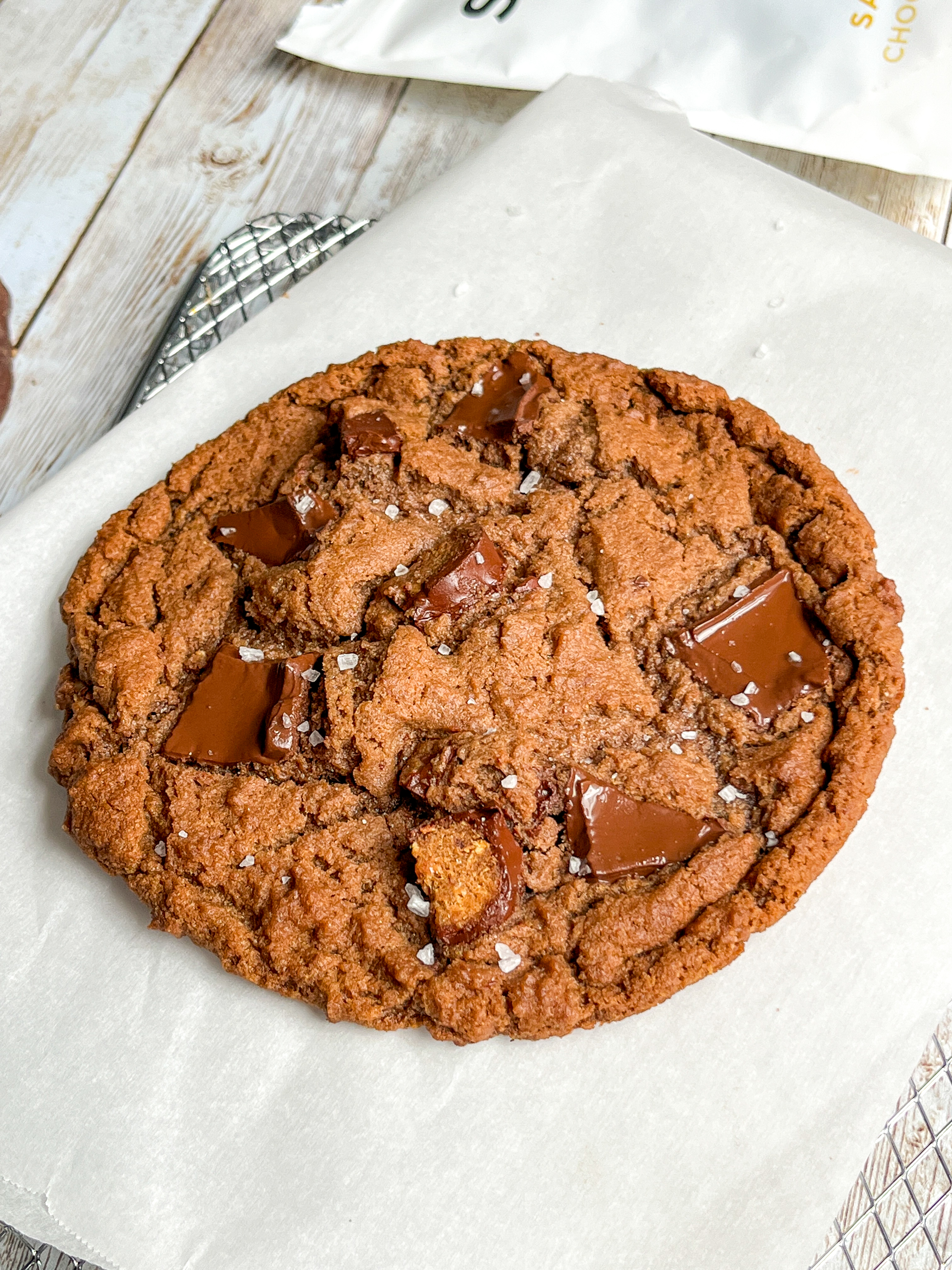 Single Serve Double Chocolate Cookie