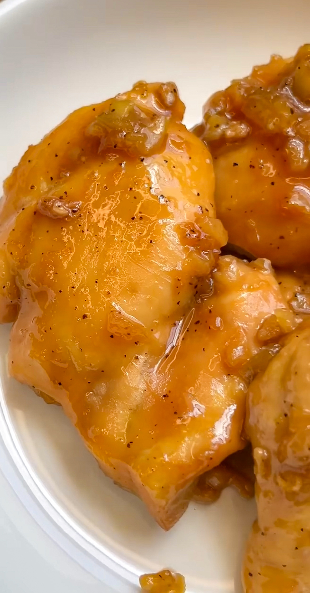 Honey garlic chicken