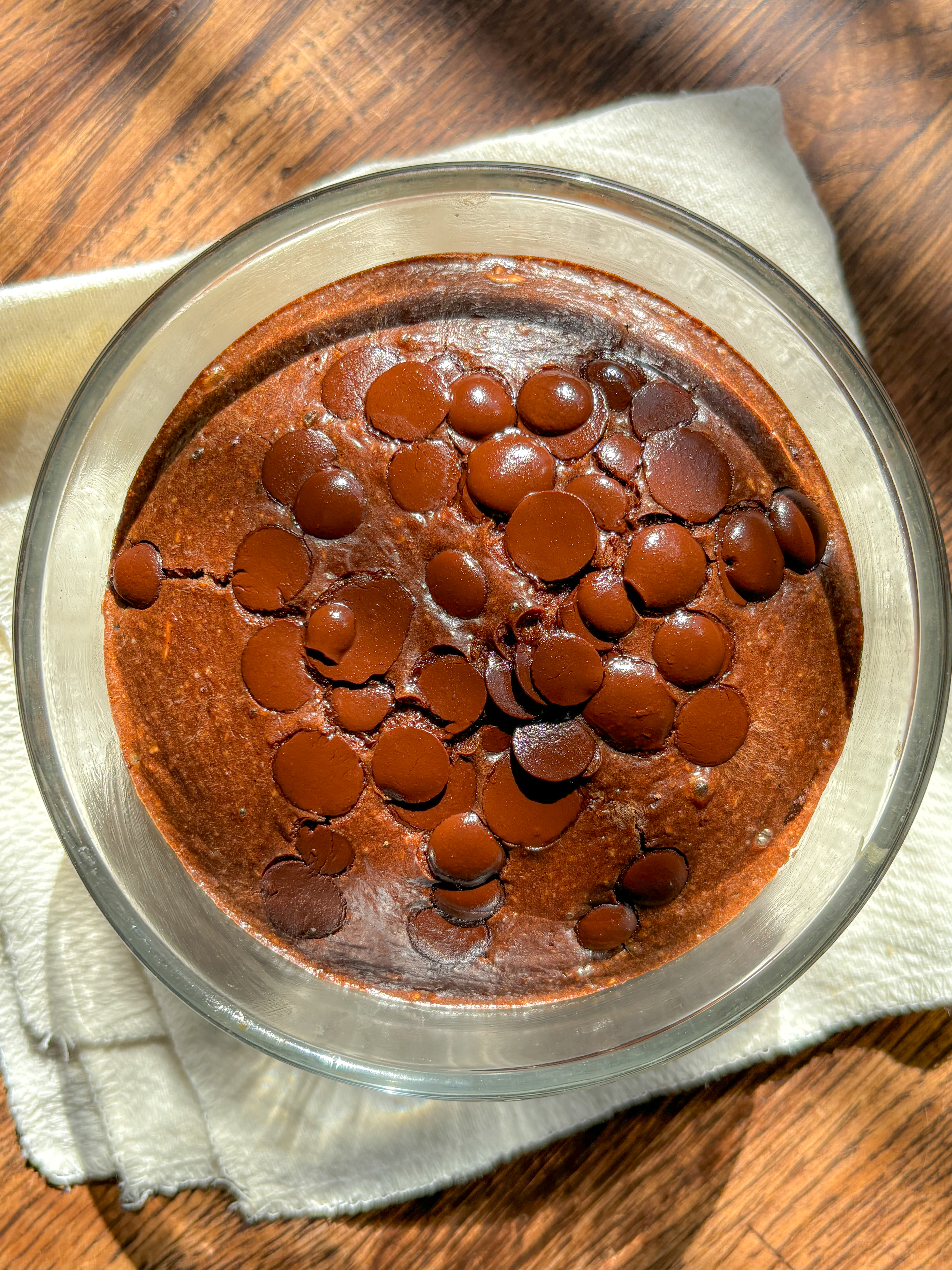 Protein packed chocolate baked oats