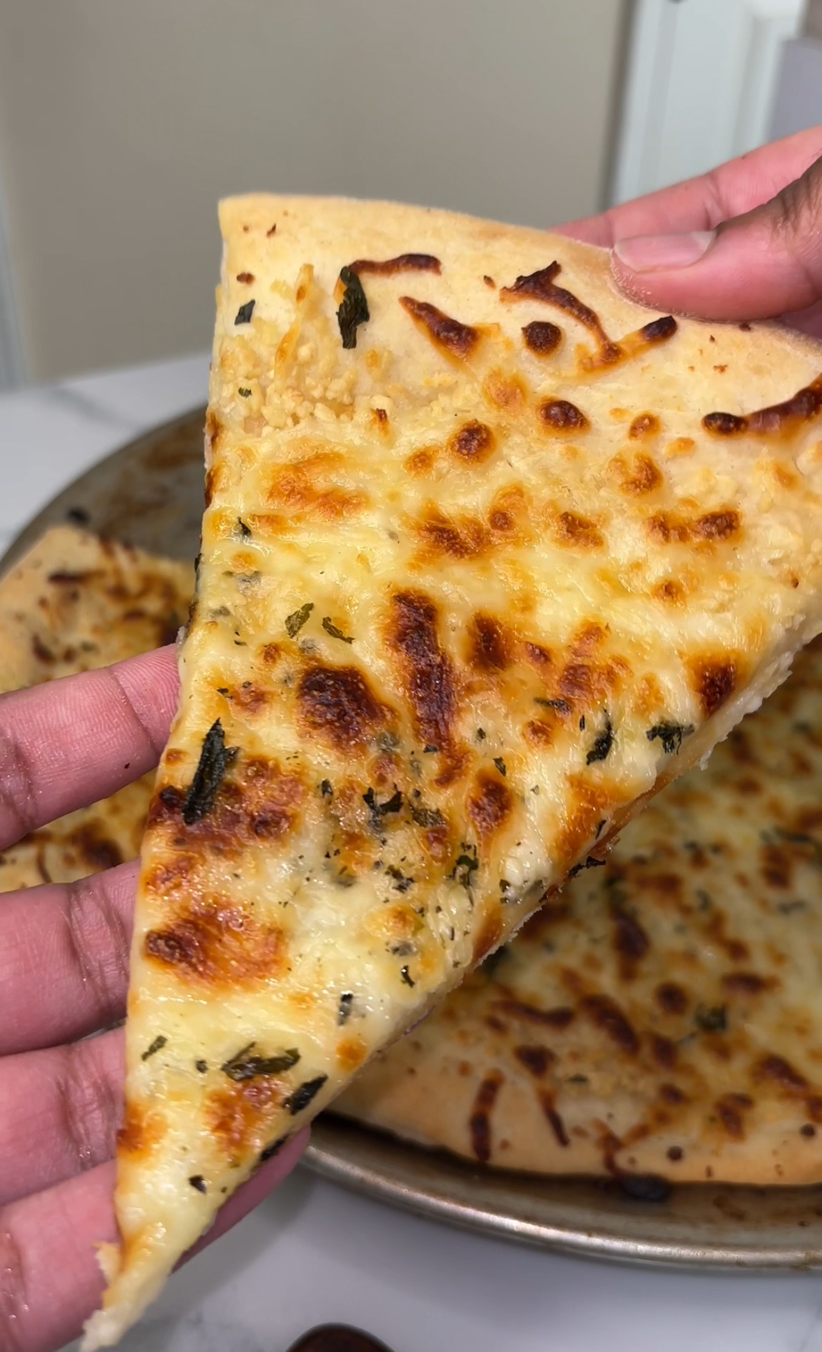 Easy Homemade White Pizza