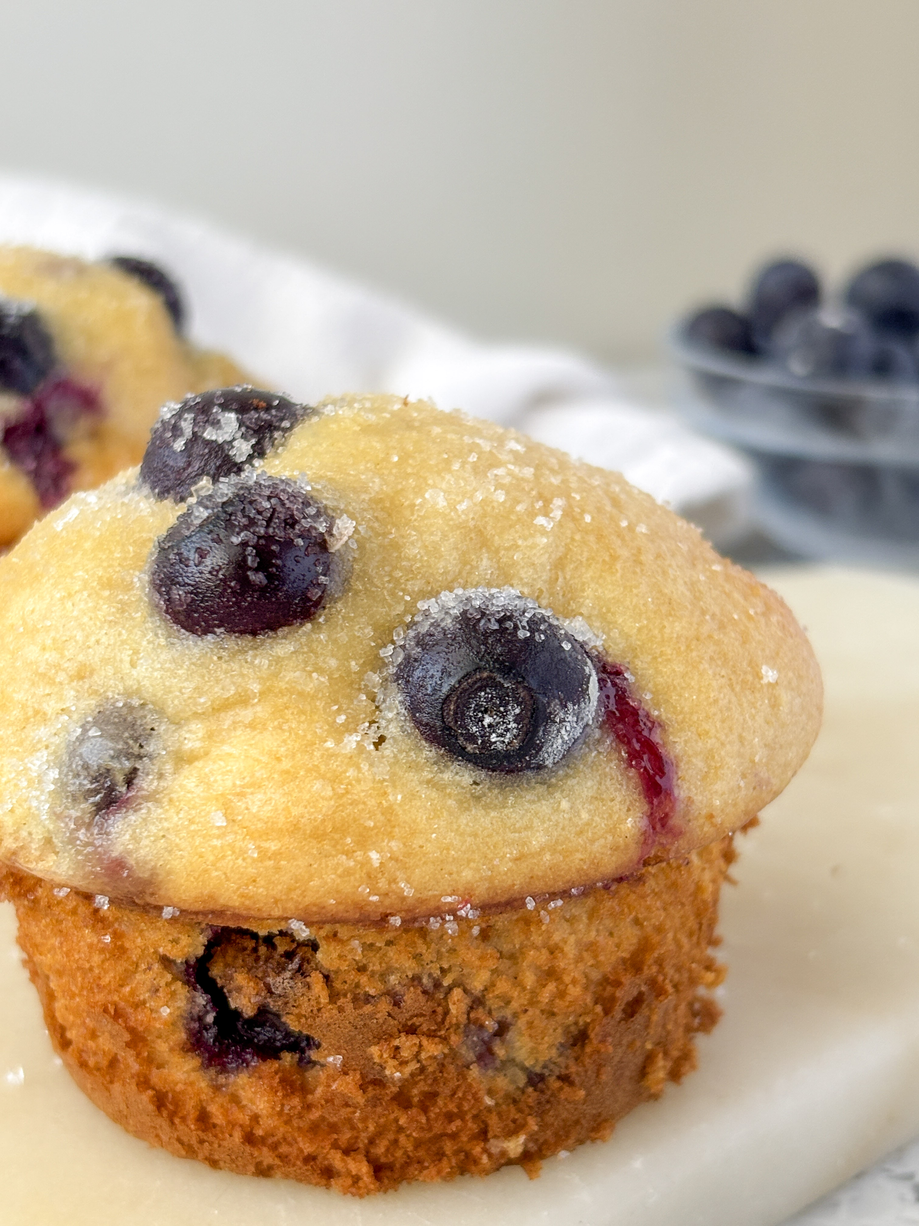 Protein Blueberry Muffins Recipe — Healthy, High-Protein & Moist