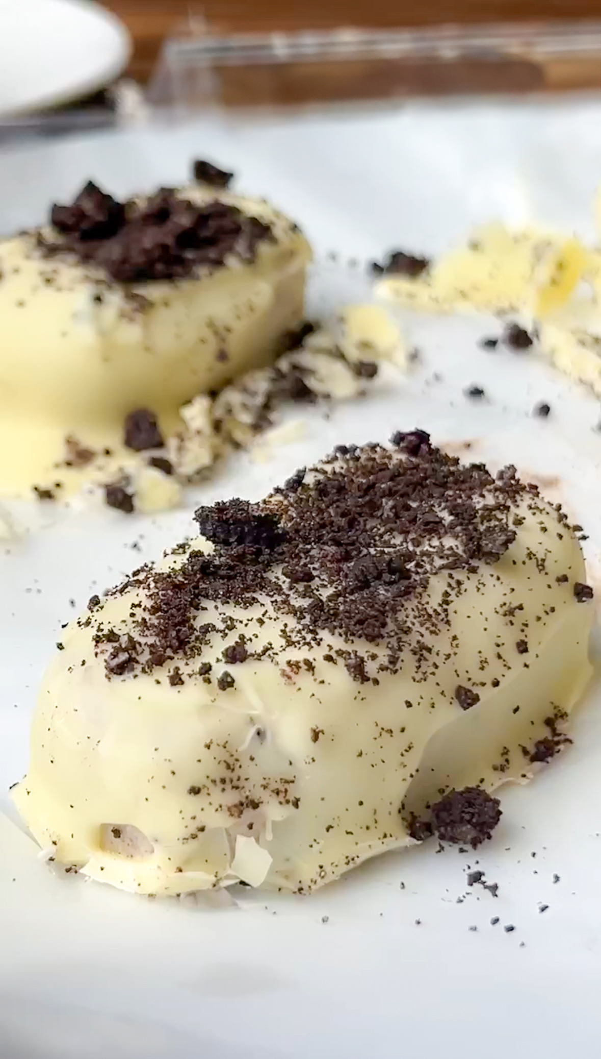 Cookies and Cream Protein Ice Cream Bars