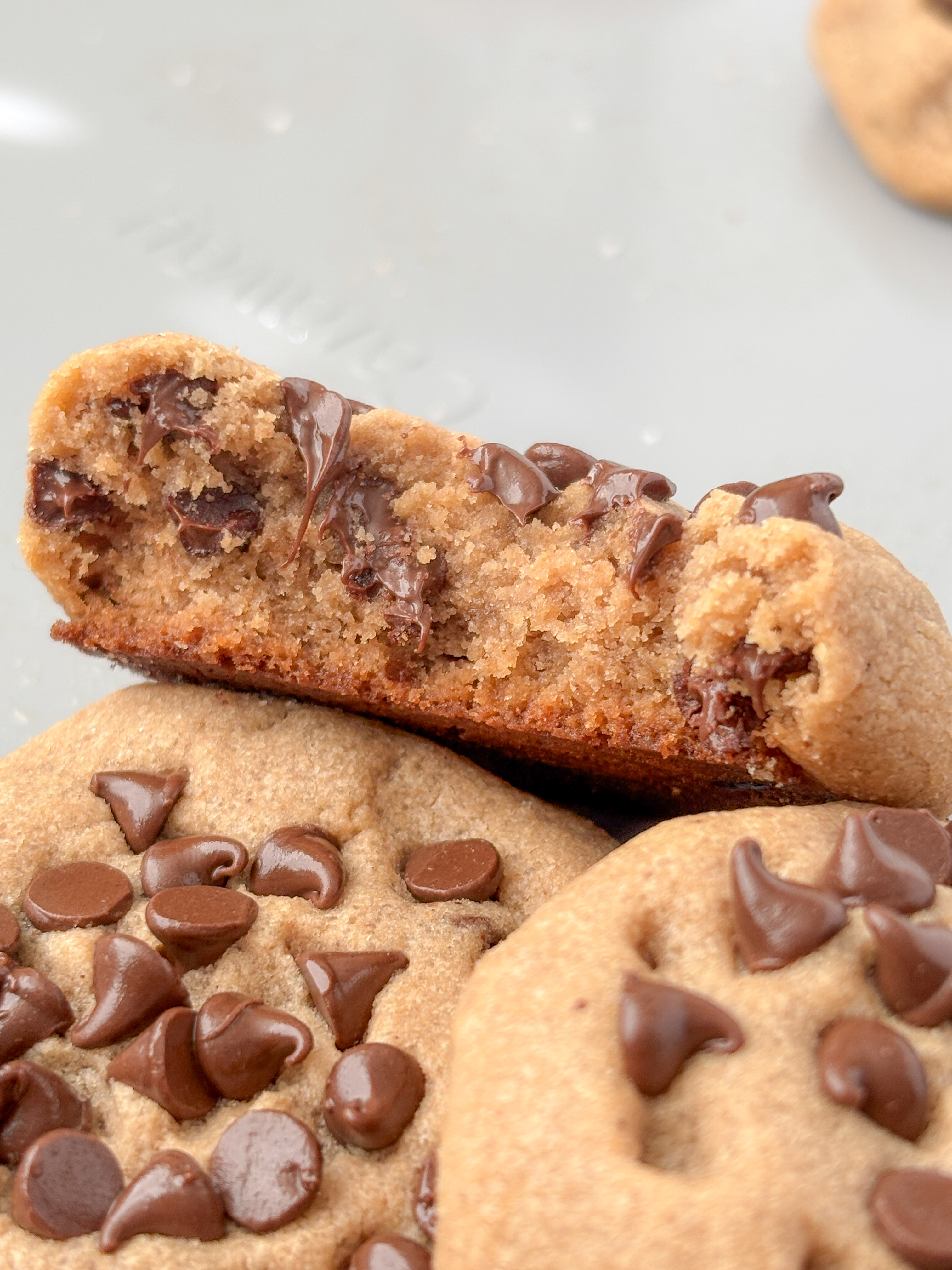 Soft & Chewy Protein Chocolate Chip Cookies