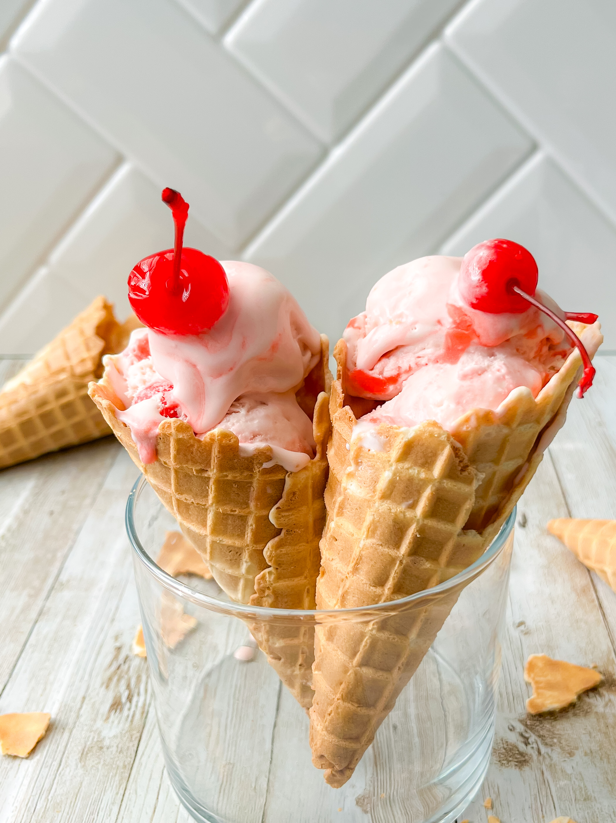 Black Cherry No Churn Ice Cream Recipe