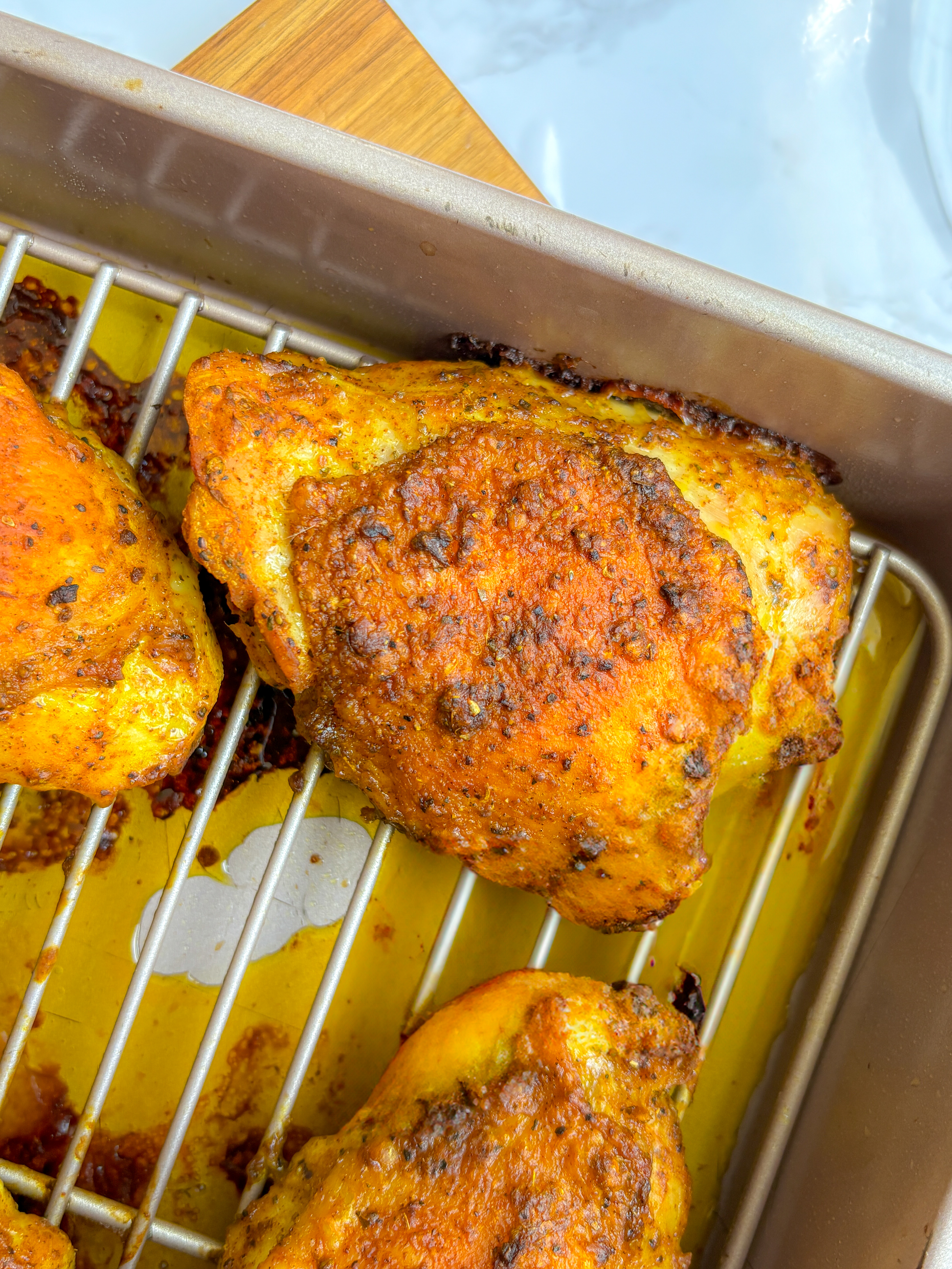 Crispy Dominican baked chicken