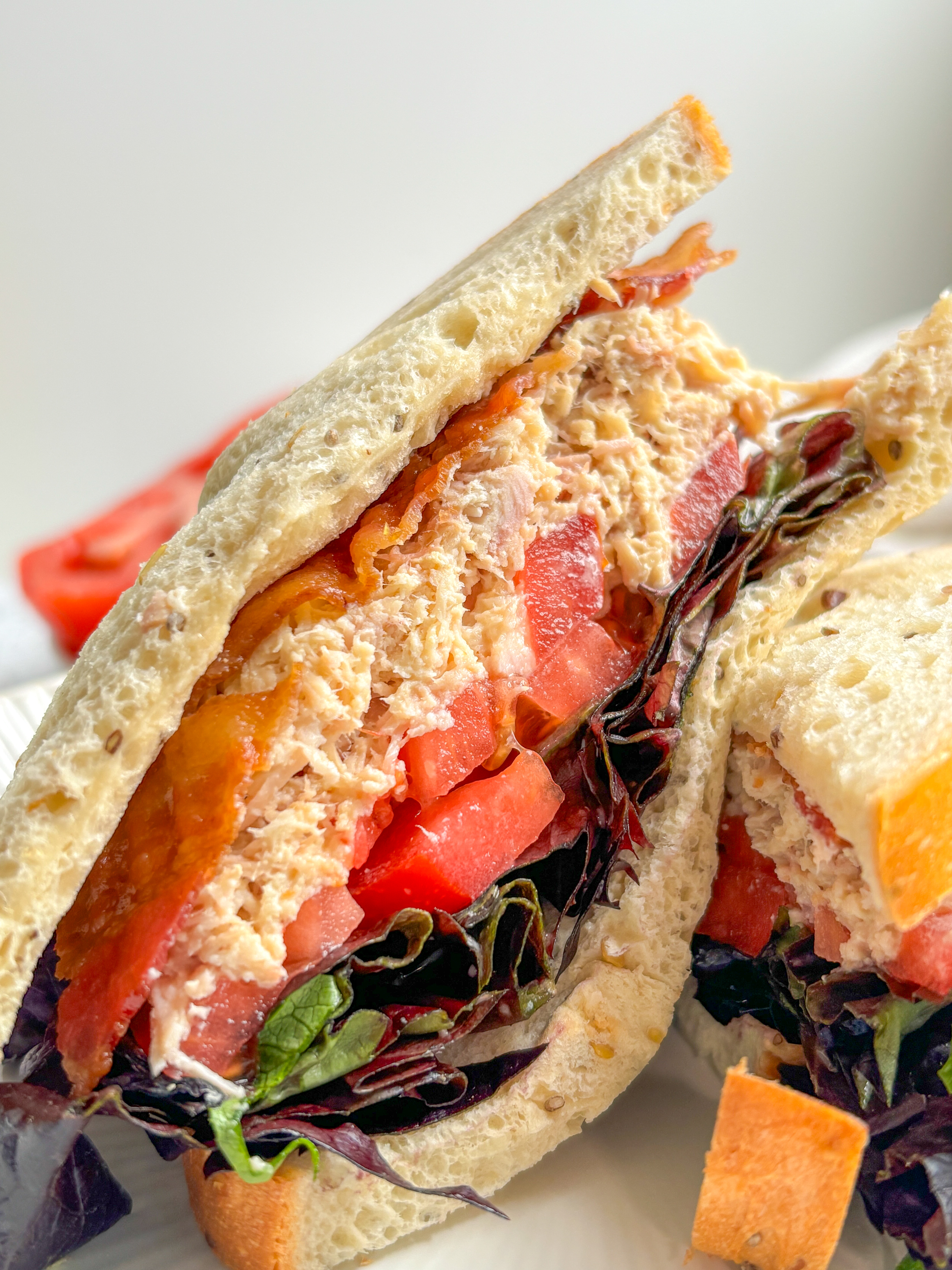 BLT Chicken Salad Sandwich