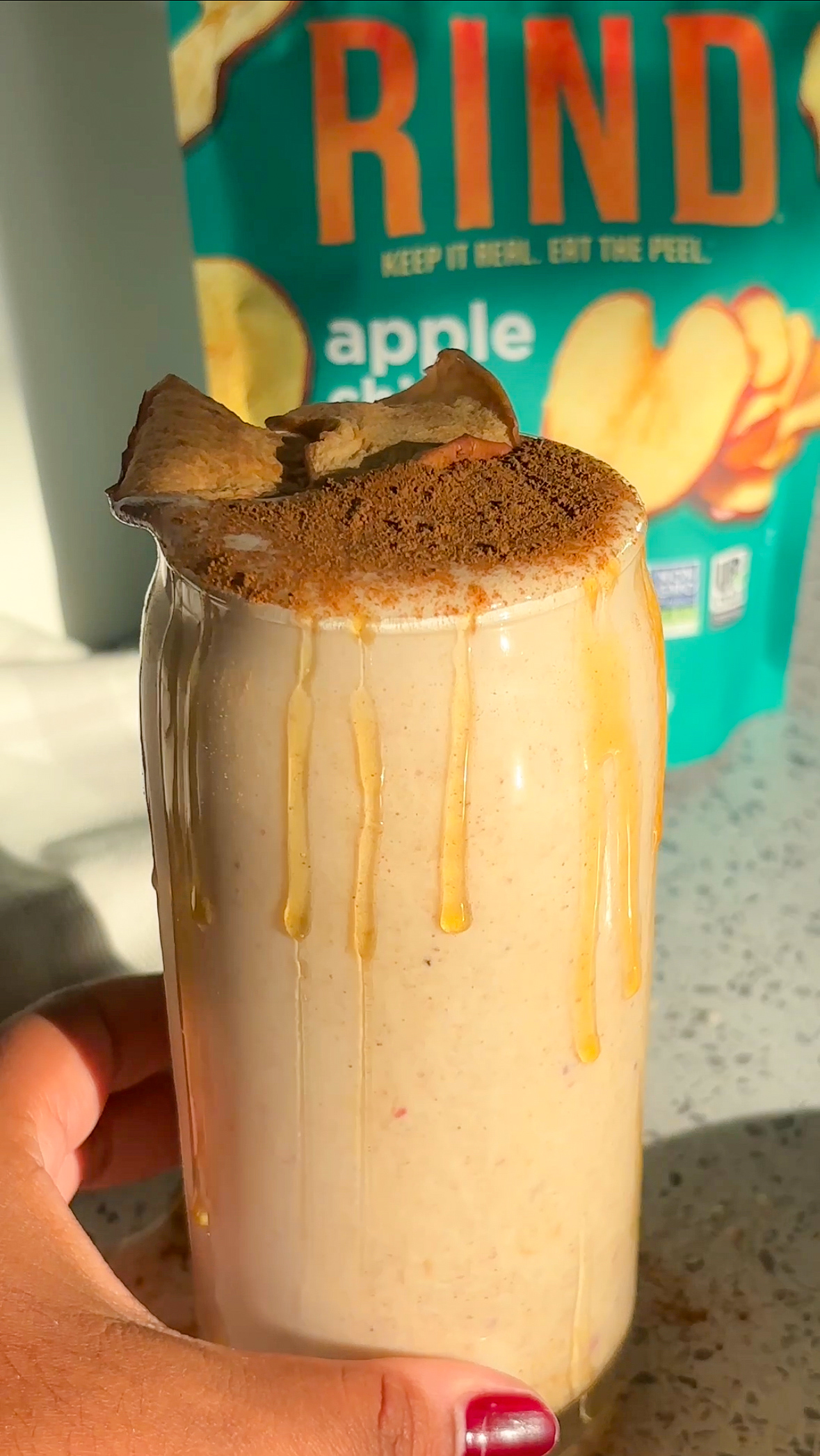 Apple Pie Protein Smoothie