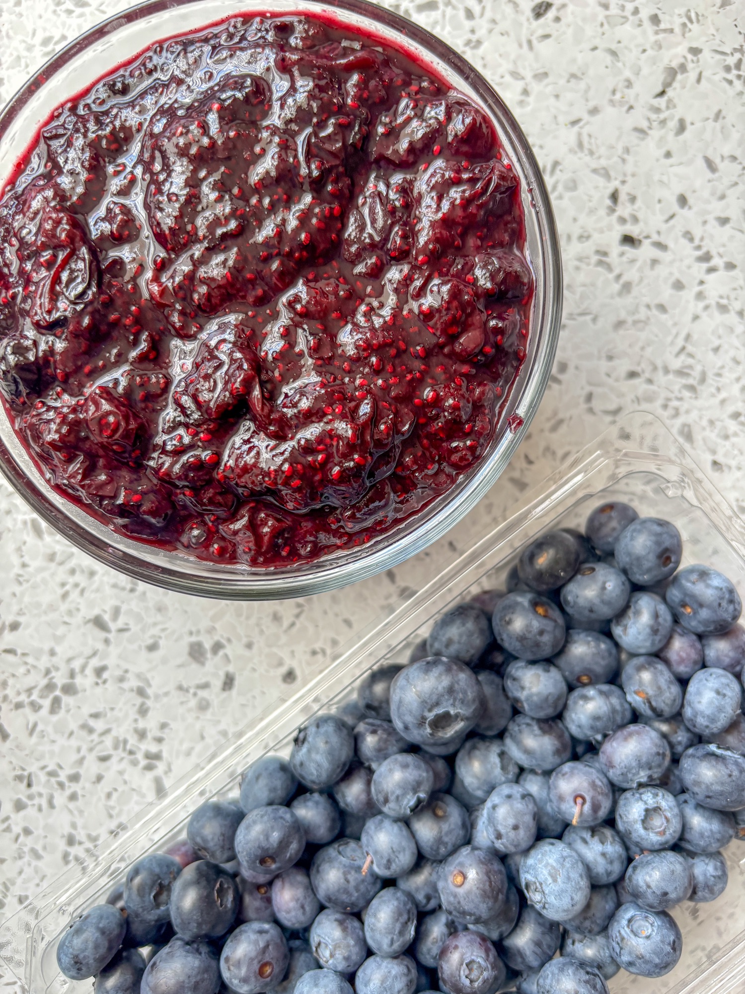 Easy Sugar Free Blueberry Jam