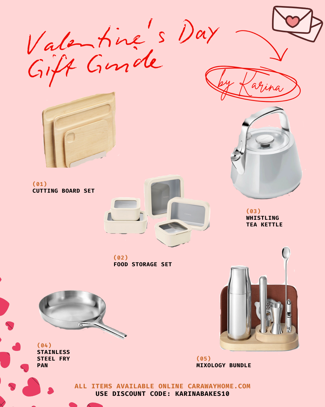 Valentine’s Gift Ideas: A Thoughtful Caraway Kitchen Gift Guide