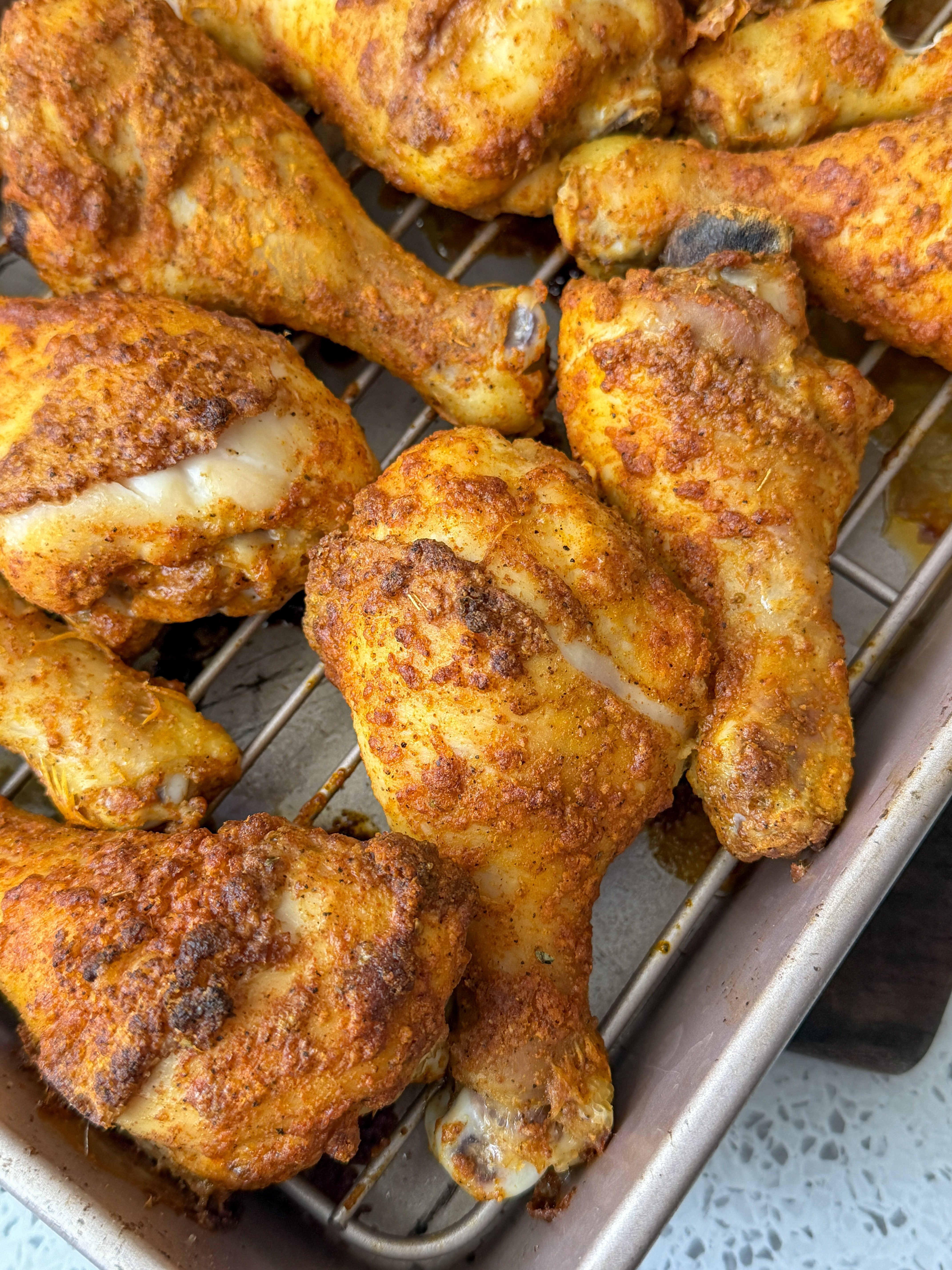 Crispy Baked Chicken Legs